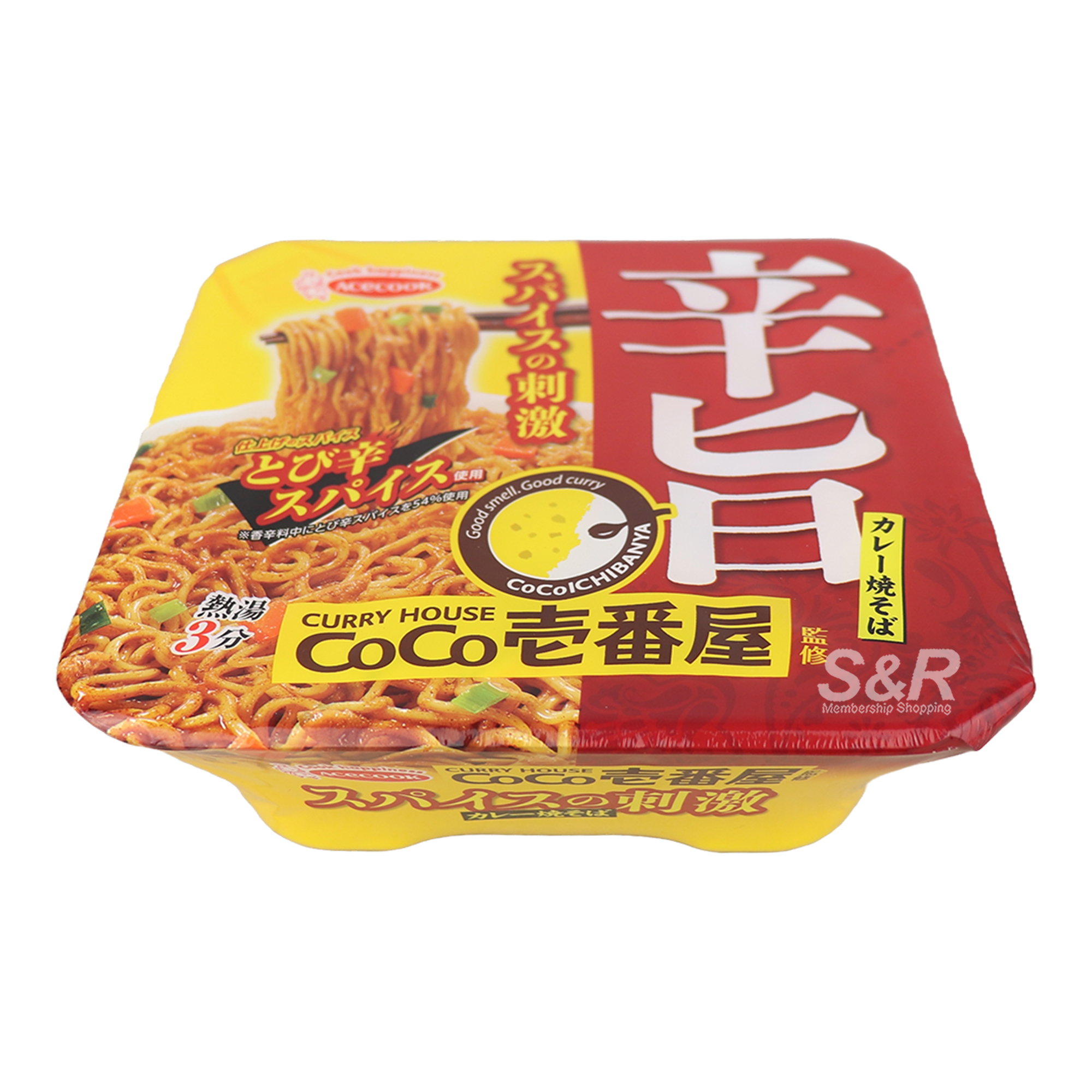 Coco Ichibanya Spicy Curry Yakisoba 119g